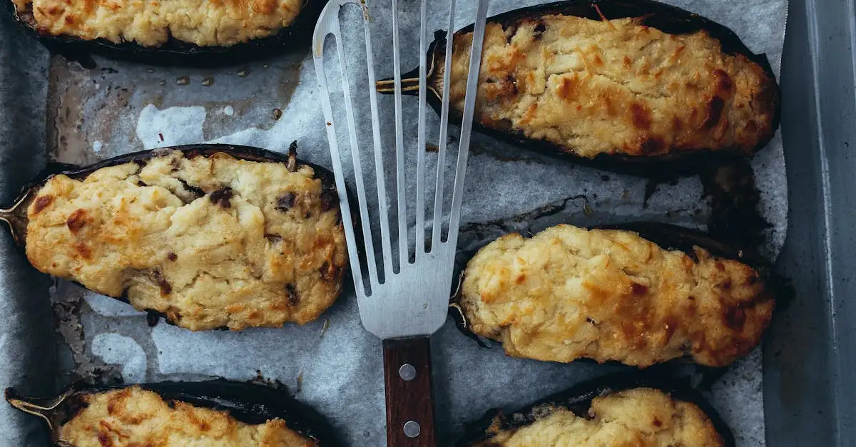 Aubergine uit de oven
