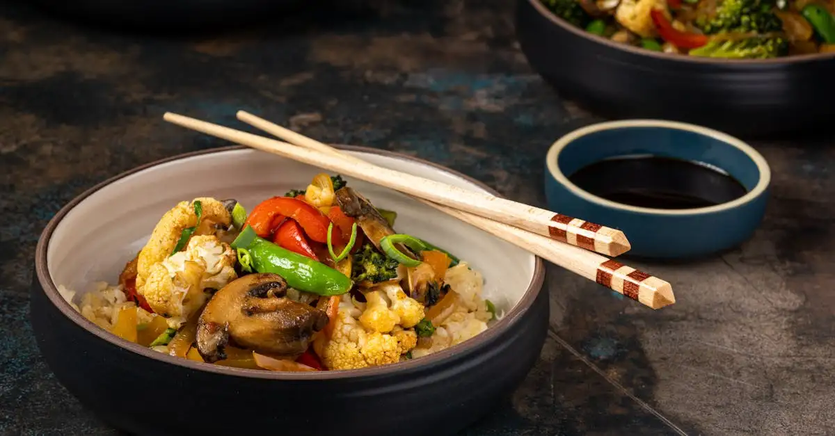 Bloemkool roerbakken