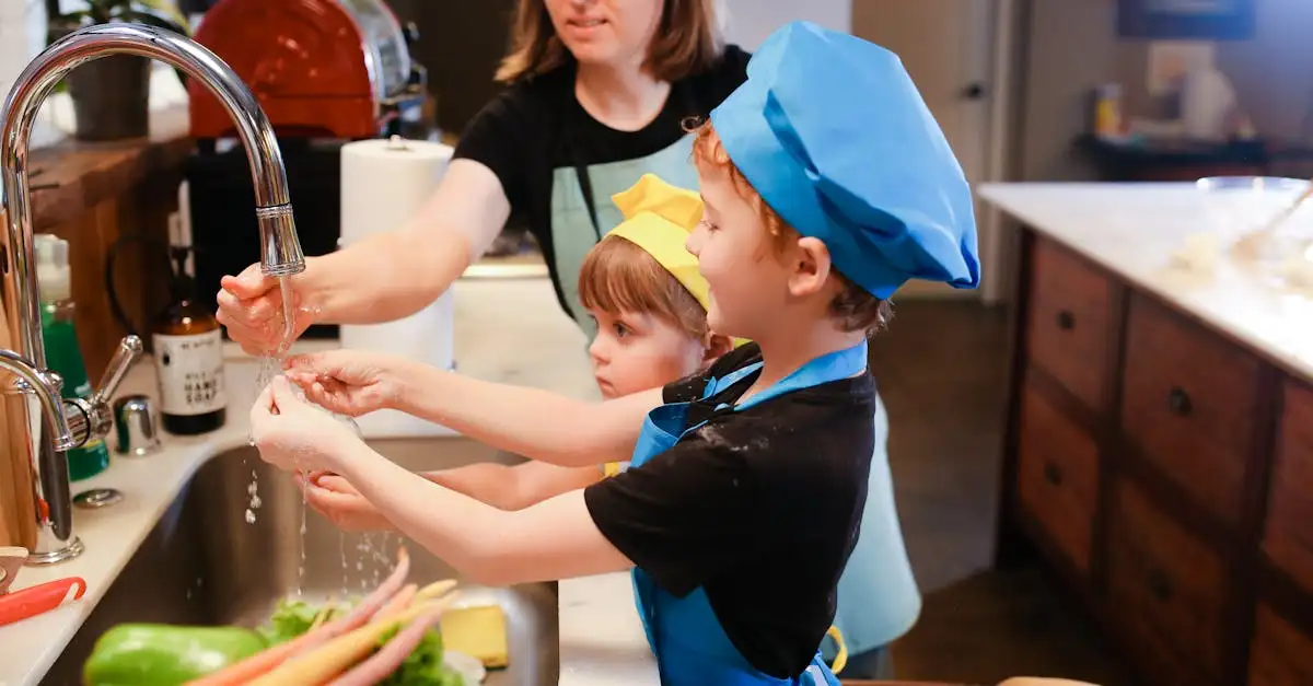 Courgette schoonmaken