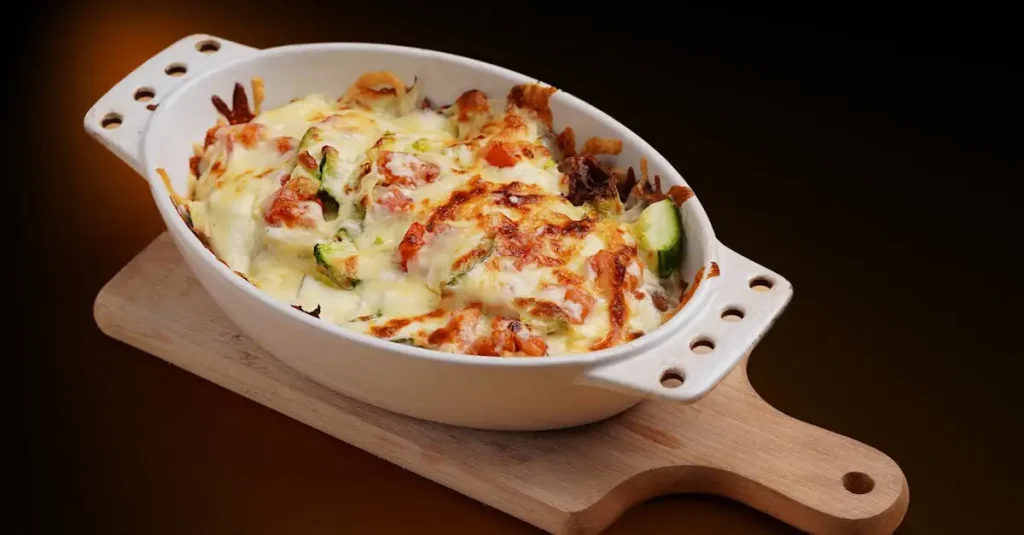 Courgette uit de oven