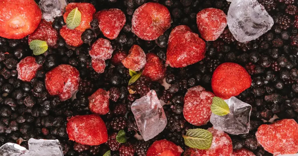 Fruit in smoothies