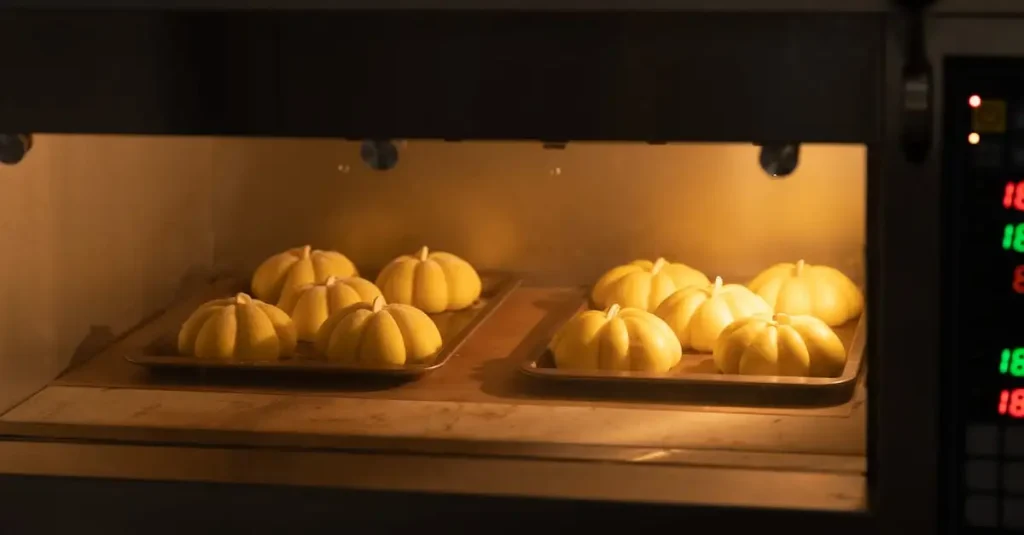 Pompoen uit de oven